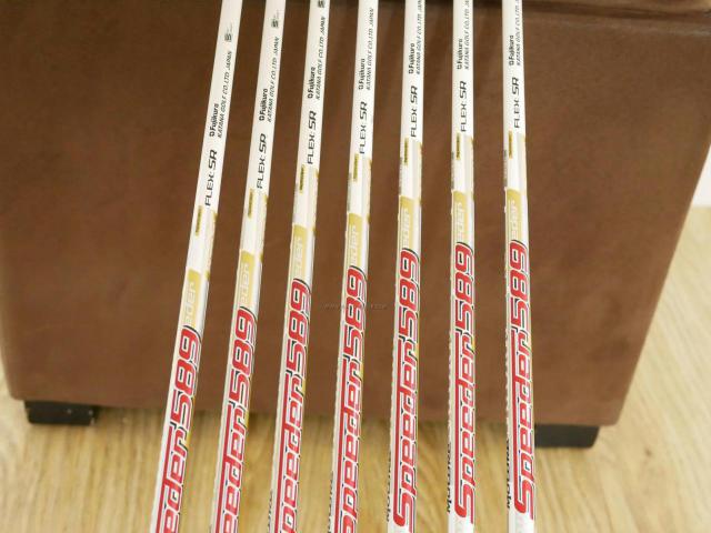 Iron set : Katana : ชุดเหล็ก Katana Sword IZU Max G (ตีง่าย หน้าเด้ง) มีเหล็ก 6-Pw,Aw,Sw (7 ชิ้น) ก้านกราไฟต์ Fujikura Speeder 589 Flex SR