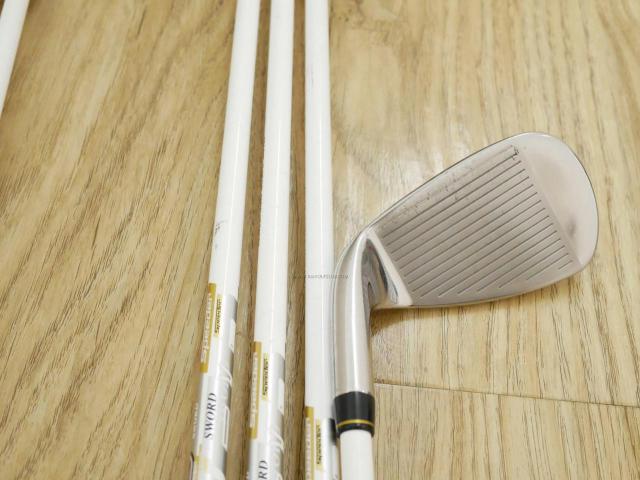Iron set : Katana : ชุดเหล็ก Katana Sword IZU Max G (ตีง่าย หน้าเด้ง) มีเหล็ก 6-Pw,Aw,Sw (7 ชิ้น) ก้านกราไฟต์ Fujikura Speeder 589 Flex SR
