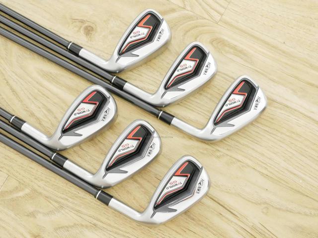 Iron set : Honma : ชุดเหล็ก Honma Tour World GS (ออกปี 2021 ใบใหญ่ ตีง่าย ไกล) มีเหล็ก 6-11 (6 ชิ้น) ก้านกราไฟต์ Honma Vizard 85 Flex SR