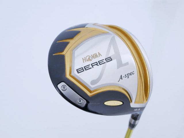 Driver : Honma : **ก้าน 3 ดาว** ไดรเวอร์ Honma Beres A-Spec II (ออกปี 2021 หน้าเด้งเกินกฏ) Loft 10.5 ก้าน ARMRQ A-Spec (47) Flex S (3 ดาว)