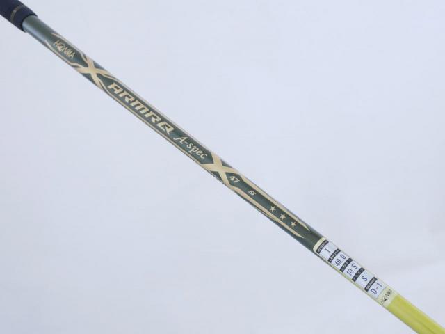 Driver : Honma : **ก้าน 3 ดาว** ไดรเวอร์ Honma Beres A-Spec II (ออกปี 2021 หน้าเด้งเกินกฏ) Loft 10.5 ก้าน ARMRQ A-Spec (47) Flex S (3 ดาว)