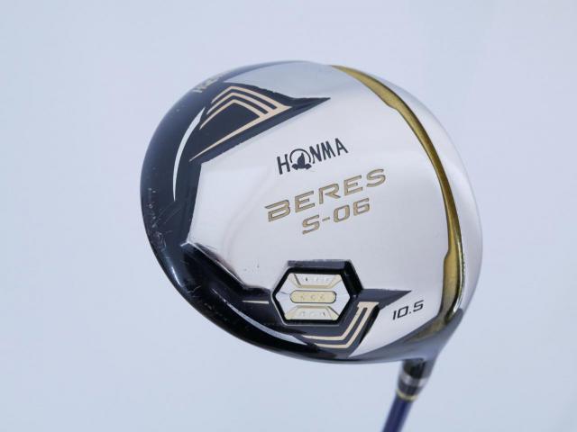 Driver : Honma : **ก้าน 3 ดาว** ไดรเวอร์ Honma Beres S-06 (ปี 2019) Loft 10.5 ก้าน ARMRQ X (52) Flex R (3 ดาว)