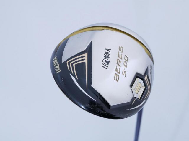 Driver : Honma : **ก้าน 3 ดาว** ไดรเวอร์ Honma Beres S-06 (ปี 2019) Loft 10.5 ก้าน ARMRQ X (52) Flex R (3 ดาว)