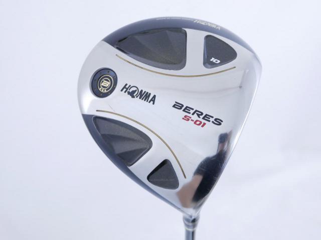 Driver : Honma : **ก้าน 3 ดาว** ไดรเวอร์ Honma Beres S-01 (460cc.) Loft 10 ก้าน ARMRQ 6 (49) Flex R (3 ดาว)