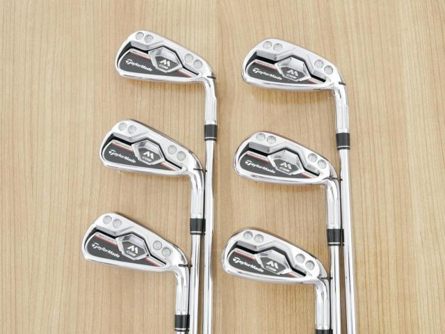 Iron set : Taylormade : ชุดเหล็ก Taylormade M CGB (หน้าเด้ง ตีไกลสุดๆ ง่ายมากๆ) มีเหล็ก 5-Pw (6 ชิ้น) ก้านเหล็ก NS Pro 840 Flex S