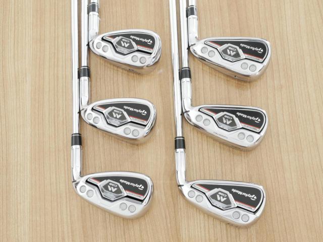 Iron set : Taylormade : ชุดเหล็ก Taylormade M CGB (หน้าเด้ง ตีไกลสุดๆ ง่ายมากๆ) มีเหล็ก 5-Pw (6 ชิ้น) ก้านเหล็ก NS Pro 840 Flex S