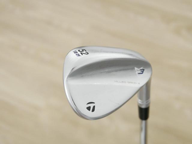 Wedge : Taylormade : Wedge Taylormade Milled Grind 3 Loft 52 ก้านเหล็ก NS Pro Modus 105 Flex S
