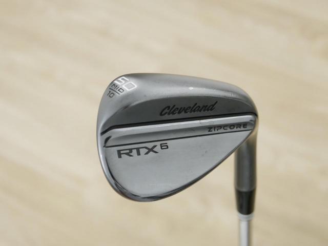Wedge : Cleveland : Wedge Cleveland RTX 6 ZIPCORE Loft 50 ก้านเหล็ก NS Pro Modus 105 Flex S