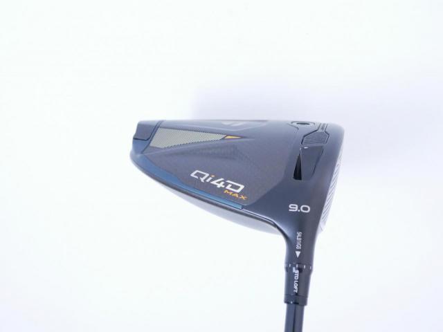 Driver : Taylormade : ไดรเวอร์ Taylormade Qi4D MAX (รุ่นใหม่ล่าสุด ออกปี 2026) Loft 9 ก้าน Mitsubishi REAX 50 Flex S