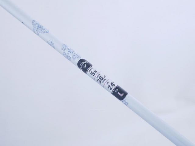 Lady club : All : ไม้กระเทย Callaway Paradym AI Smoke MAX FAST (รุ่นปี 2024 Japan Spec.) Loft 24 ก้าน Mitsubishi ELDIO 40 Flex L