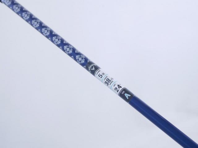 Lady club : All : ไม้กระเทย Callaway Paradym MAX FAST (รุ่นปี 2023 Japan Spec.) Loft 24 ก้าน Mitsubishi ELDIO 40 Flex A (Lady)