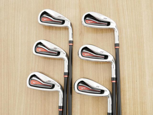 Iron set : Mizuno : ชุดเหล็ก Mizuno JPX A25 (ตีง่าย ไกล) มีเหล็ก 5-Pw (6 ชิ้น) ก้านกราไฟต์ Flex R