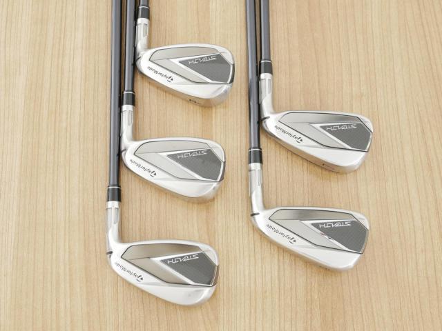 Iron set : Taylormade : ชุดเหล็ก Taylormade Stealth (ออกปี 2022 Japan Spec.) มีเหล็ก 6-Pw (5 ชิ้น) ก้านกราไฟต์ Mitsubishi Tensei TM60 Flex S