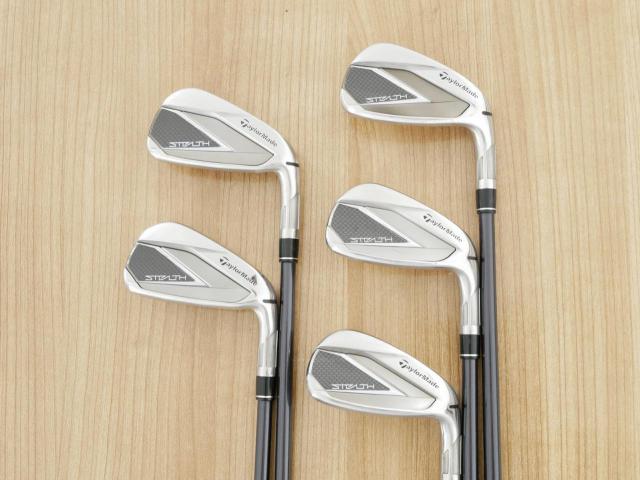 Iron set : Taylormade : ชุดเหล็ก Taylormade Stealth (ออกปี 2022 Japan Spec.) มีเหล็ก 6-Pw (5 ชิ้น) ก้านกราไฟต์ Mitsubishi Tensei TM60 Flex S