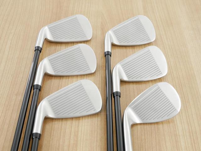Iron set : PRGR : ชุดเหล็ก PRGR AS302 (ใบใหญ่ ตีง่าย) มีเหล็ก 6-Pw,Sw (6 ชิ้น) ก้านกราไฟต์ Flex R