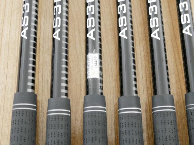 Iron set : PRGR : ชุดเหล็ก PRGR AS302 (ใบใหญ่ ตีง่าย) มีเหล็ก 6-Pw,Sw (6 ชิ้น) ก้านกราไฟต์ Flex R