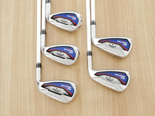 Iron set : Callaway : ชุดเหล็ก Callaway Big Bertha Beta (ใบใหญ่ ตีง่ายมาก) มีเหล็ก 6-Pw (5 ชิ้น) ก้านกราไฟต์ Fujikura Air Speeder Flex SR