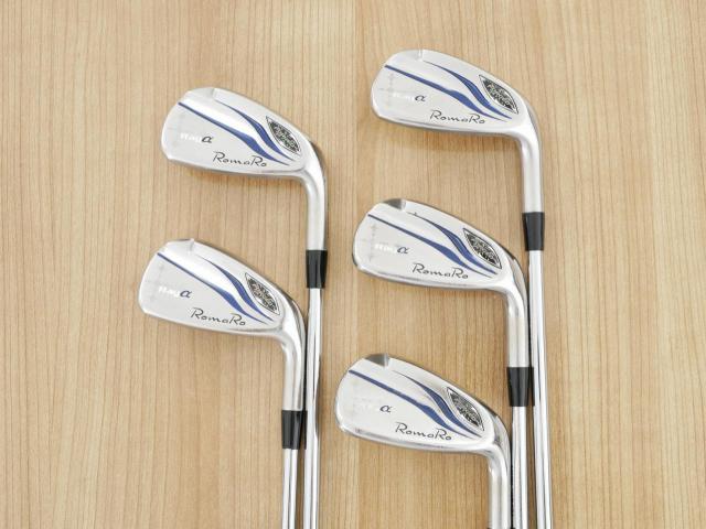Iron set : Romaro : ชุดเหล็ก Romaro Ray Alpha Forged (ปี 2021 ใบใหญ่ ตีไกลกว่าปกติมาก) มีเหล็ก 6-Pw (5 ชิ้น) ก้านเหล็ก NS Pro 880 AMC Flex S