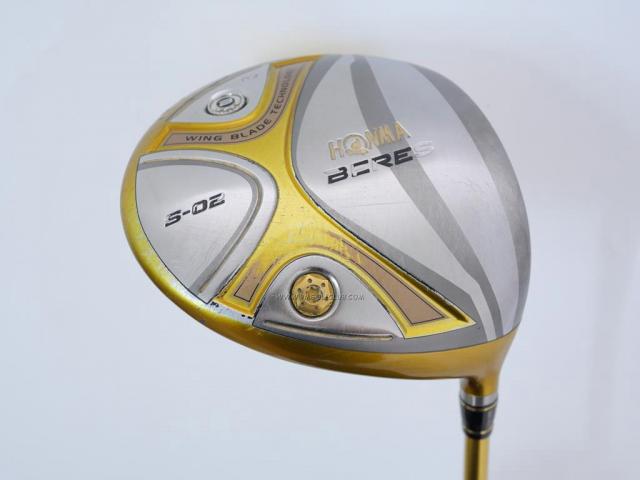 Driver : Honma : **ก้าน 4 ดาว** ไดรเวอร์ Honma Beres S-02 (460cc.) Loft 10 ก้าน ARMRQ 6 (49) Flex R (4 ดาว)