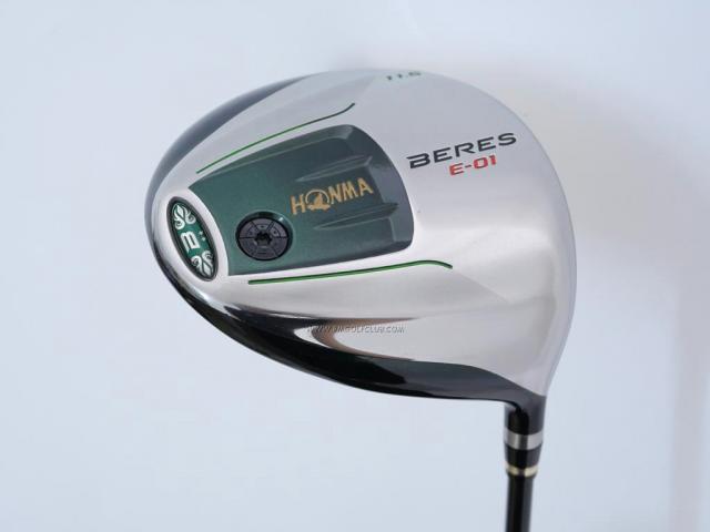 Driver : Honma : ไดรเวอร์ Honma Beres E-01 (เหมาะกับซีเนียร์) Loft 11.5 ก้าน ARMRQ 6 (45) FLex R (2 ดาว)