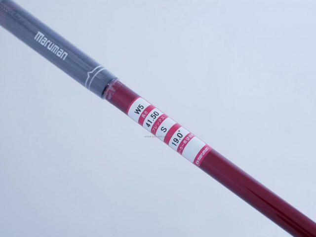 Fairway Wood : Maruman : **ของใหม่ ยังไม่แกะพลาสติก** หัวไม้ 5 Maruman VERITY Red-V Loft 19 Flex S