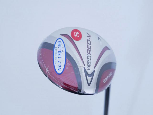 Fairway Wood : Maruman : **ของใหม่ ยังไม่แกะพลาสติก** หัวไม้ 7 Maruman VERITY Red-V Loft 22 Flex S