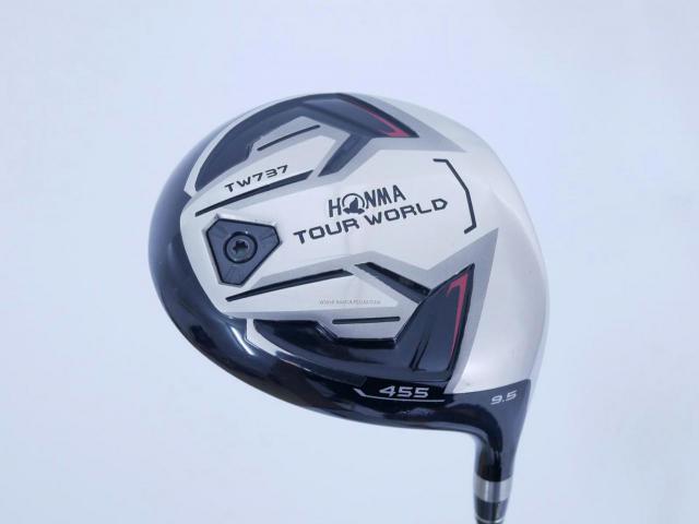 Driver : Honma : ไดรเวอร์ Honma Tour World TW737 455 (ออกปี 2017) Loft 9.5 ก้าน Honma Vizard EX-C65 Flex S
