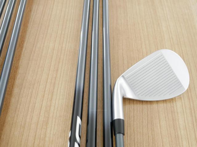Iron set : Yamaha : ชุดเหล็ก Yamaha Inpres DriveStar Type D (รุ่นล่าสุด ออกปี 2024 ตีไกลที่สุด ไกลกว่าเหล็กทั่วไป 2 เบอร์ หน้าเด้งมากๆ) มีเหล็ก 6-Pw,Aw,As (7 ชิ้น) ก้านกราไฟต์ Fujikura Speeder NX M-425i Flex SR