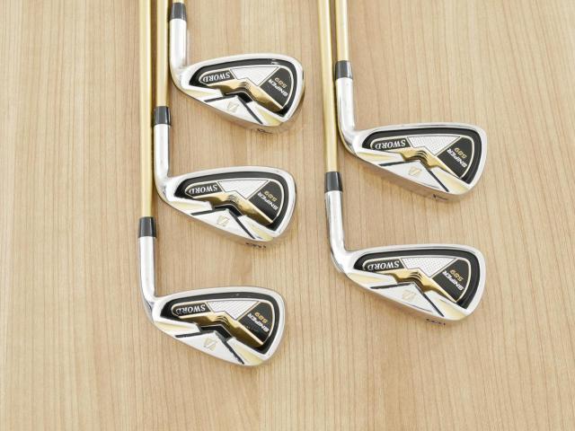 Iron set : Katana : ชุดเหล็ก Katana Sword Sniper 589 (หน้าเด้ง) มีเหล็ก 6-Pw (5 ชิ้น) ก้านกราไฟต์ Speeder 589 Flex R