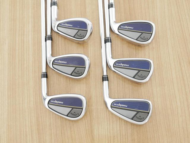 Iron set : Callaway : ชุดเหล็ก Callaway Paradym (ออกปี 2023 Japan Spec.) มีเหล็ก 6-Pw,Aw (6 ชิ้น) ก้านเหล็ก NS Pro ZELOS 7 Flex S