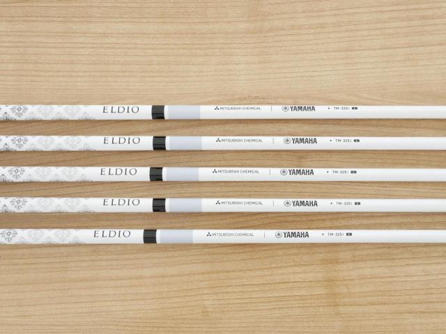 Lady club : All : **ของใหม่ ยังไม่แกะพลาสติก** ชุดเหล็ก Yamaha Inpres DriveStar (รุ่นล่าสุด ปี 2025 ตีไกลที่สุด ไกลกว่าเหล็กทั่วไป 2 เบอร์ หน้าเด้งมากๆ) มีเหล็ก 7-Pw,Sw (5 ชิ้น) ก้านกราไฟต์ Mitsubishi ELDIO TM-325i Flex L