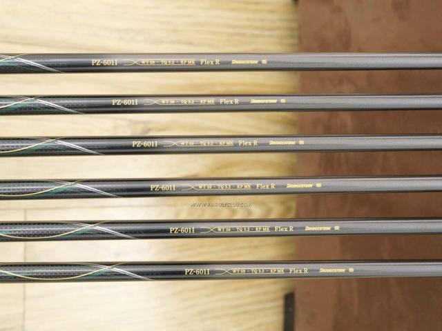 Iron set : Tourstage : ชุดเหล็ก Tourstage PHYZ Forged (ซีรี่ย์ท๊อป นุ่มไกล) มีเหล็ก 5-Pw (6 ชิ้น) ก้านกราไฟต์ Flex R