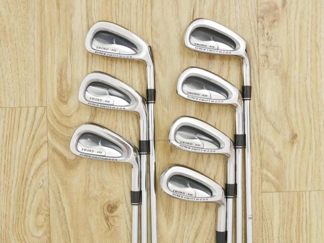 Iron set : Katana : ชุดเหล็ก Katana Sword i830 Hi Cor (หน้าเด้ง) มีเหล็ก 4-Pw (7 ชิ้น) ก้านเหล็ก GS85 R300