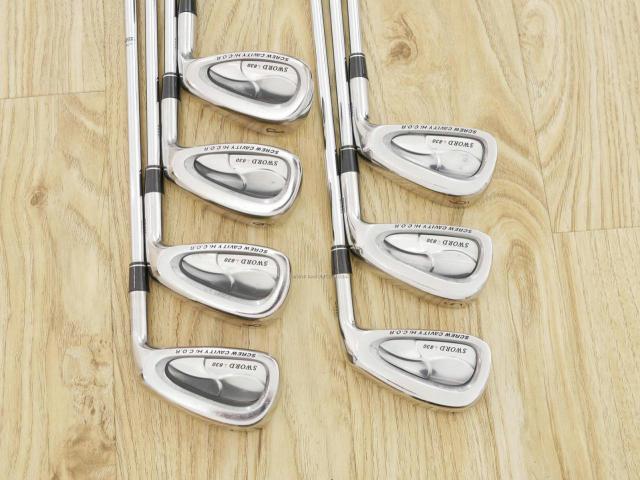 Iron set : Katana : ชุดเหล็ก Katana Sword i830 Hi Cor (หน้าเด้ง) มีเหล็ก 4-Pw (7 ชิ้น) ก้านเหล็ก GS85 R300