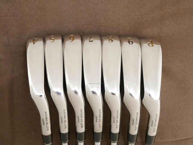 Iron set : Katana : ชุดเหล็ก Katana Sword i830 Hi Cor (หน้าเด้ง) มีเหล็ก 4-Pw (7 ชิ้น) ก้านเหล็ก GS85 R300