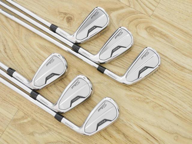 Iron set : Titleist : ชุดเหล็ก Titleist T200 Forged (รุ่นปี 2022 Japan Spec) มีเหล็ก 5-Pw (6 ชิ้น) ก้านเหล็ก NS Pro 880 AMC Flex S 
