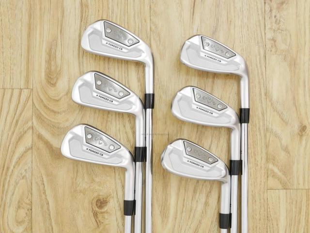 Iron set : Callaway : ชุดเหล็ก Callaway X Forged CB (รุ่นล่าสุด ปี 2022) มีเหล็ก 5-Pw (6 ชิ้น) ก้านเหล็ก NS Pro 950 NEO Flex S