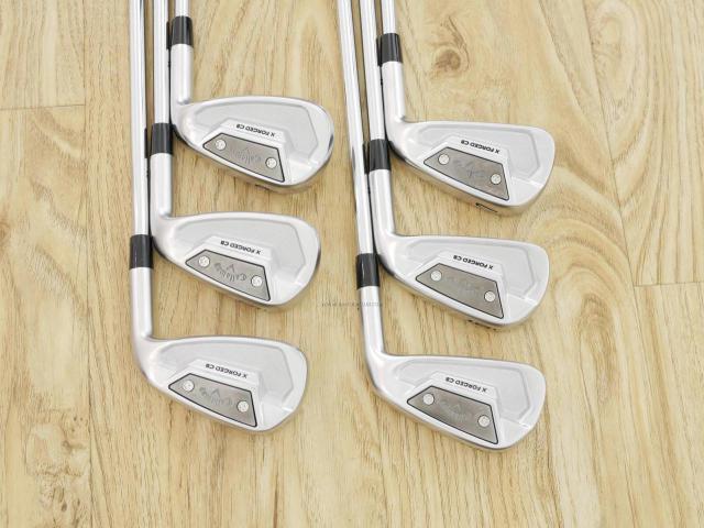 Iron set : Callaway : ชุดเหล็ก Callaway X Forged CB (รุ่นล่าสุด ปี 2022) มีเหล็ก 5-Pw (6 ชิ้น) ก้านเหล็ก NS Pro 950 NEO Flex S