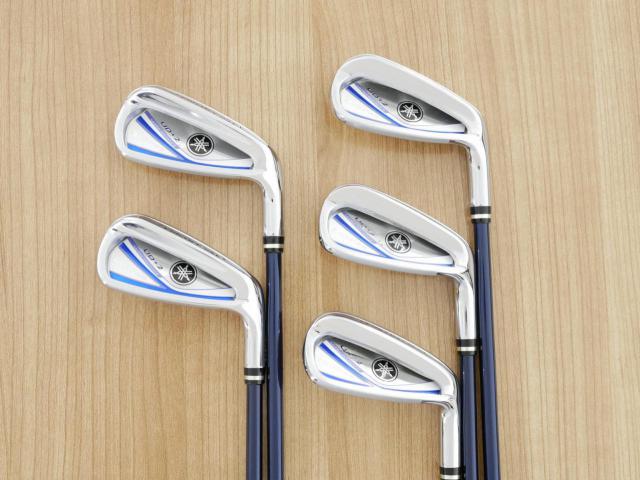 Lady club : All : ชุดเหล็ก Yamaha Inpres UD+2 (ออกปี 2019 ตีไกลที่สุด ไกลกว่าเหล็กทั่วไป 2 เบอร์ หน้าเด้ง COR 0.822) มีเหล็ก 6-Pw (5 ชิ้น) ก้านกราไฟต์ Flex L