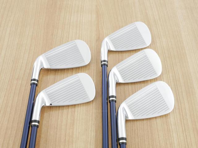Lady club : All : ชุดเหล็ก Yamaha Inpres UD+2 (ออกปี 2019 ตีไกลที่สุด ไกลกว่าเหล็กทั่วไป 2 เบอร์ หน้าเด้ง COR 0.822) มีเหล็ก 6-Pw (5 ชิ้น) ก้านกราไฟต์ Flex L