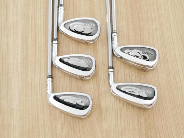 Iron set : PRGR : ชุดเหล็กกระเทย PRGR Egg PC (รุ่นปี 2019 ตีง่ายและไกลมากๆ โกงสุดๆ) มีเหล็ก 7-Pw,Aw (5 ชิ้น) ก้านกราไฟต์ M-37 Flex R