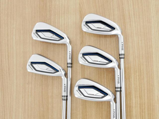 Iron set : Ping : ชุดเหล็ก Ping G440 (รุ่นล่าสุด ออกปี 2025 Japan Spec. ใบใหญ่ ง่าย ไกล) มีเหล็ก 6-W (5 ชิ้น) ก้านเหล็ก NS Pro 750 NEO Flex R