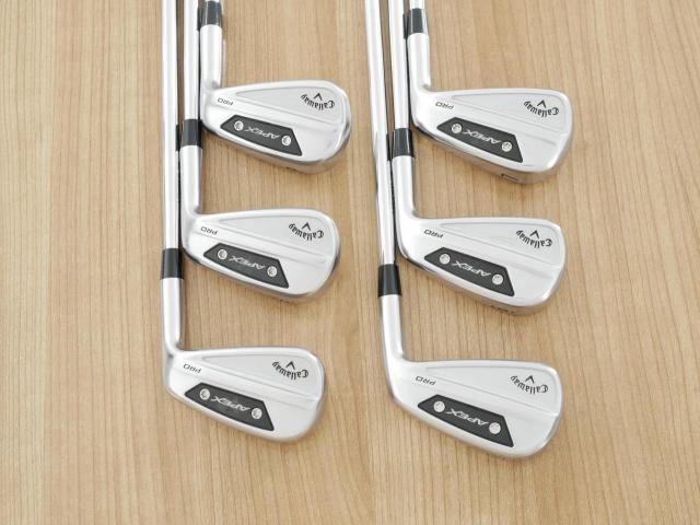 Iron set : Callaway : ชุดเหล็ก Callaway APEX Pro Forged (ออกปี 2024) มีเหล็ก 5-Pw (6 ชิ้น) ก้านเหล็ก Dynamic Gold S200