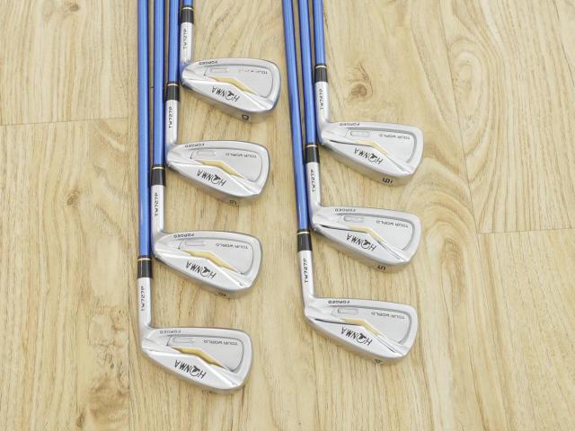 Iron set : Honma : ชุดเหล็ก Honma Tour World TW727P (Forged) มีเหล็ก 4-10 (7 ชิ้น) ก้านกราไฟต์ ARMRQ 8 (54) Flex R (2 ดาว)