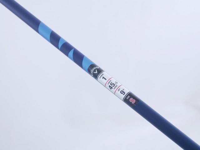 Driver : Callaway : ไดรเวอร์ Callaway Paradym (รุ่นปี 2023 Japan Spec.) Loft 9 (ปรับได้) ก้าน Fujikura Ventus TR 5 Flex S