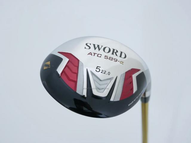 Fairway Wood : Katana : ไม้กระเทย Katana Sword ATC-589a (ปี 2015) Loft 22 ก้าน Speeder 589 Flex R