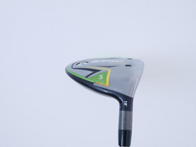 Fairway Wood : callaway : หัวไม้ 5 Callaway Epic Flash Star (รุ่นปี 2019) Loft 18 ก้าน Fujikura Speeder Evolution Flex SR