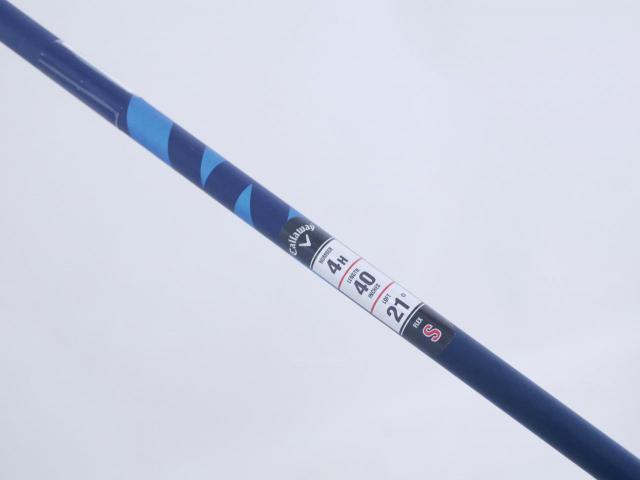 Fairway Wood : callaway : ไม้กระเทย Callaway Paradym Super Hybrid (รุ่นปี 2023 Japan Spec.) Loft 21 ก้าน Fujikura Ventus TR 5 Flex S