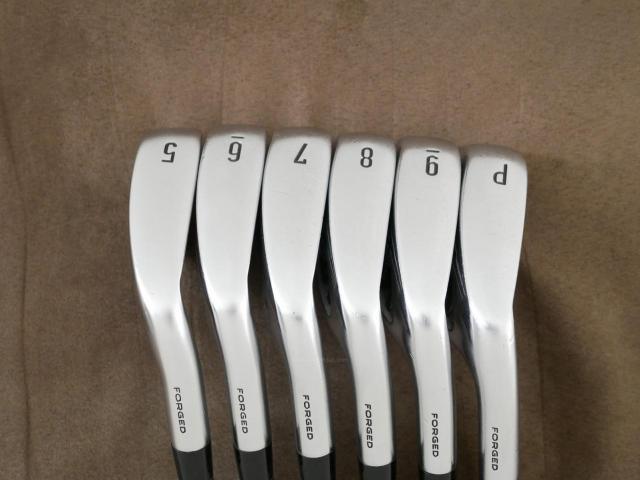 Iron set : Callaway : ชุดเหล็ก Callaway APEX Forged (รุ่นปี 2022) มีเหล็ก 5-Pw (6 ชิ้น) ก้านเหล็ก NS Pro ZELOS 8 Flex S