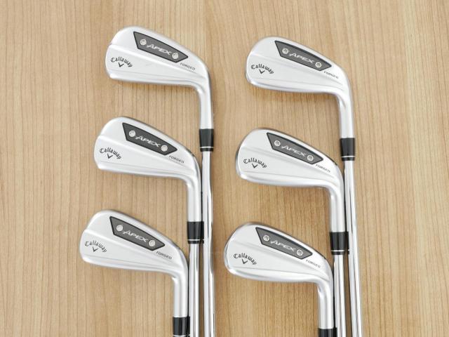 Iron set : Callaway : ชุดเหล็ก Callaway APEX Ai200 Forged (รุ่นล่าสุด ออกปี 2024) มีเหล็ก 5-Pw (6 ชิ้น) ก้านเหล็ก NS Pro Modus 105 Flex S